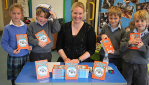 Captain Pug author Laura James talks to Years 2 and 3 Captain Pug author Laura James talks to Years 2 and 3