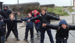 Storm Callum added to the excitement for Year 5 at Naturesbase! Storm Callum added to the excitement for Year 5 at Naturesbase!
